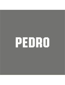 Pedro Nome impresso em DTF UV