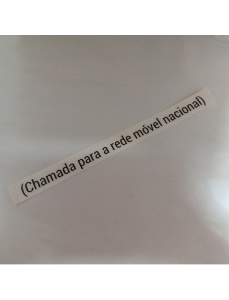 Chamada para a rede móvel nacional