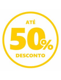 Até 50% Desconto - Vinil Recortado 58x58cm