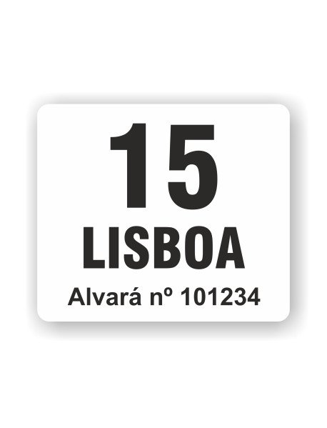 Alvará Taxi Dístico