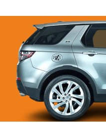 Empty-Full Recorte em vinil preto